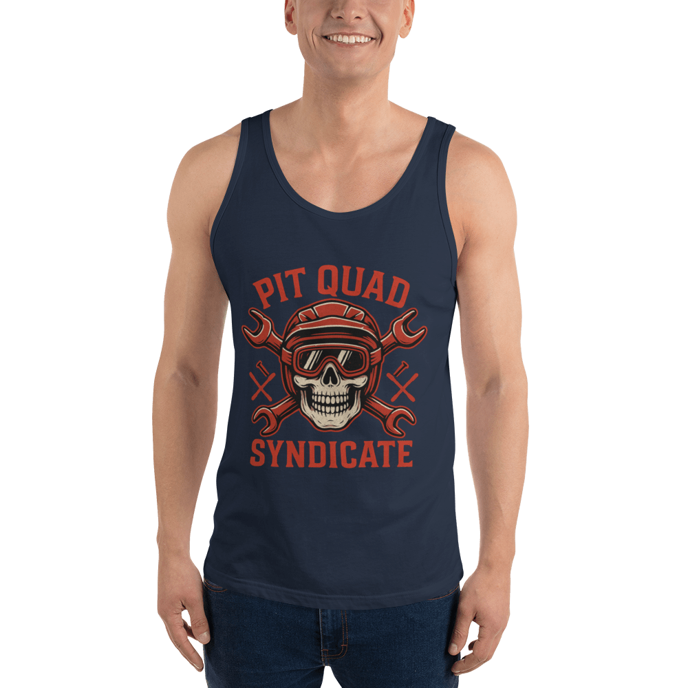 Pit Quad Syndicate Tank Navy - Kirik Motorsports