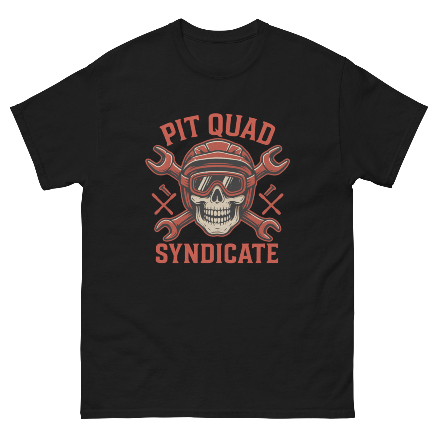 Pit Quad Syndicate tee Black - Kirik Motorsports