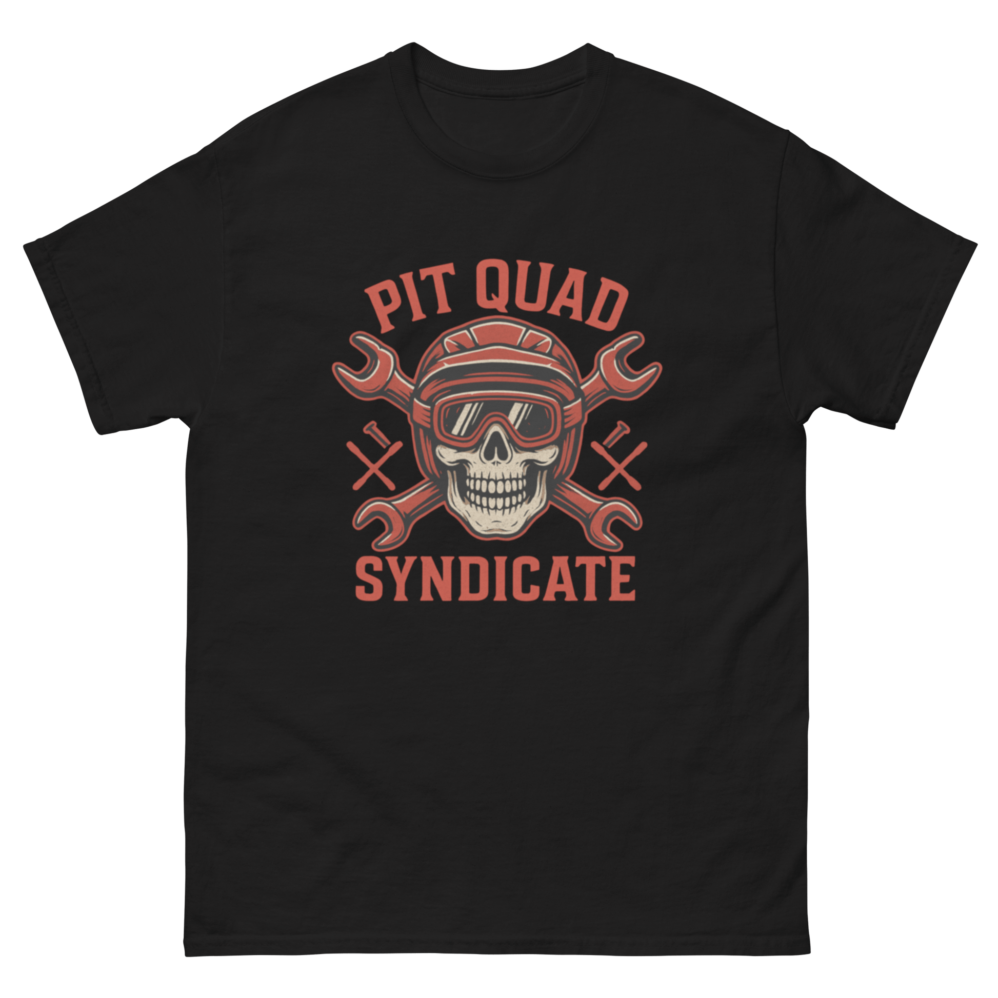Pit Quad Syndicate tee Black - Kirik Motorsports