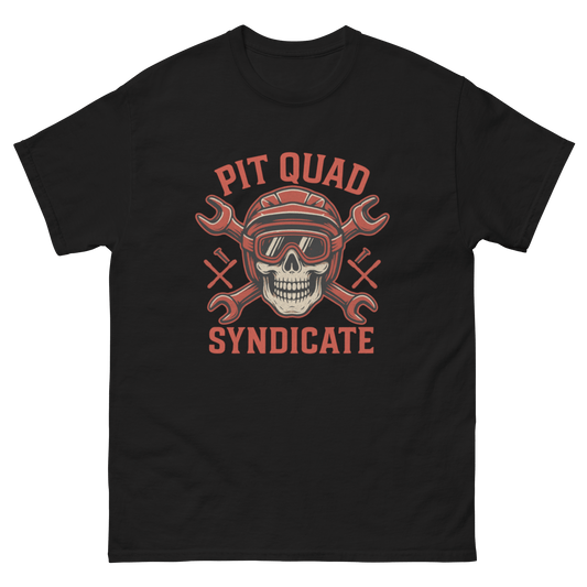 Pit Quad Syndicate tee Black - Kirik Motorsports