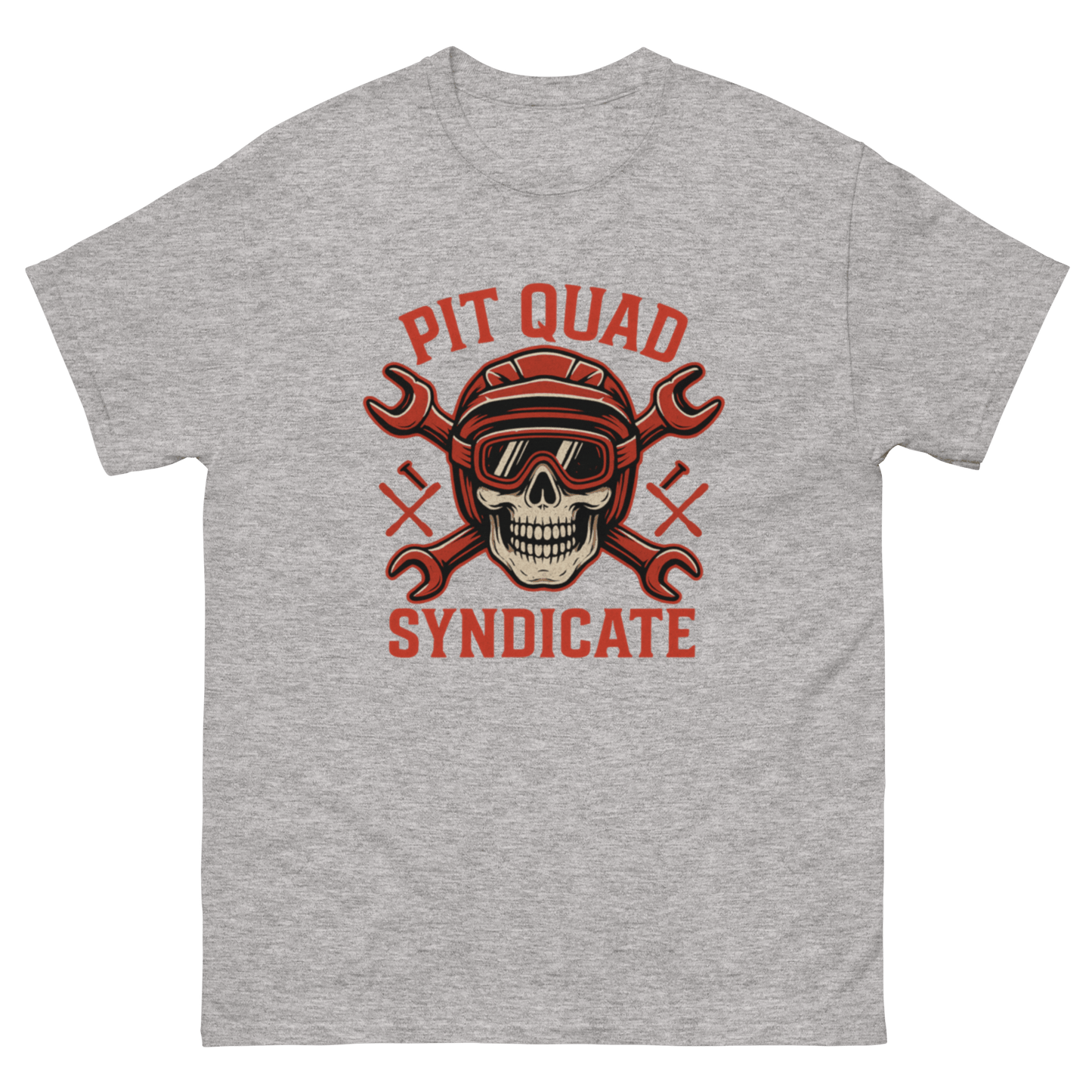 Pit Quad Syndicate tee Sport Grey - Kirik Motorsports