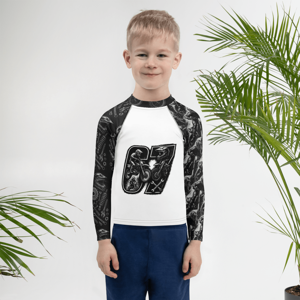 SixSeven Kids Rash Guard 2T - Kirik Motorsports