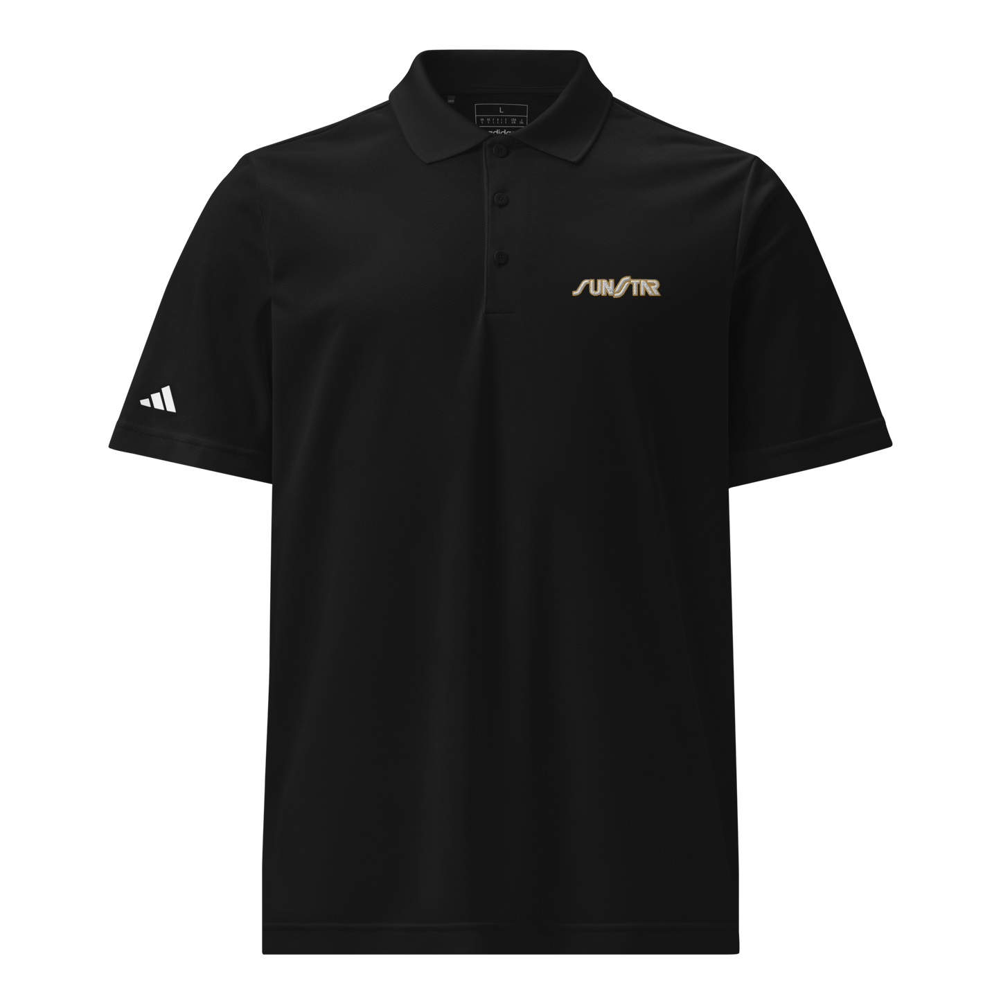 Sunstar Adidas sport polo Black - Kirik Motorsports