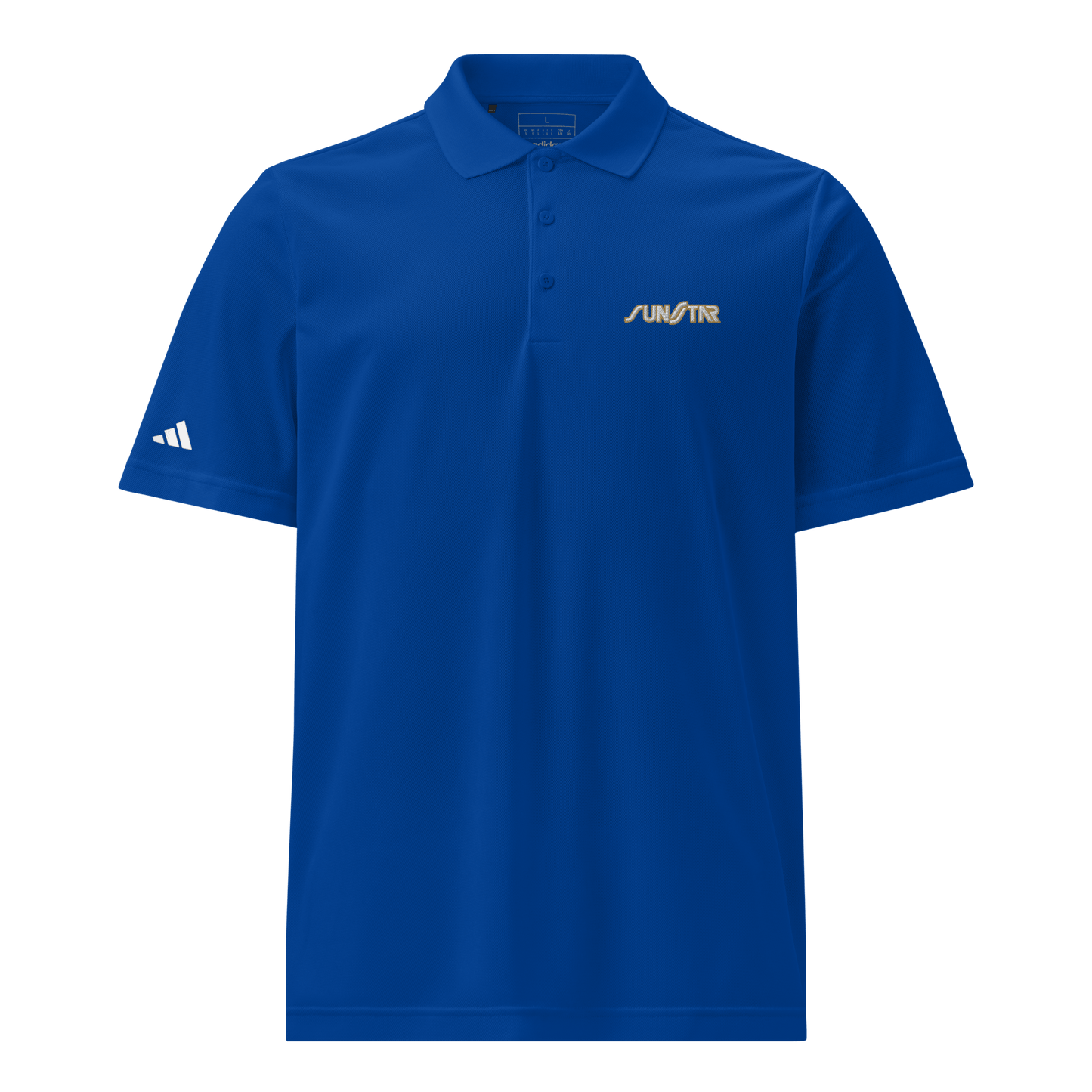 Sunstar Adidas sport polo Collegiate Royal - Kirik Motorsports