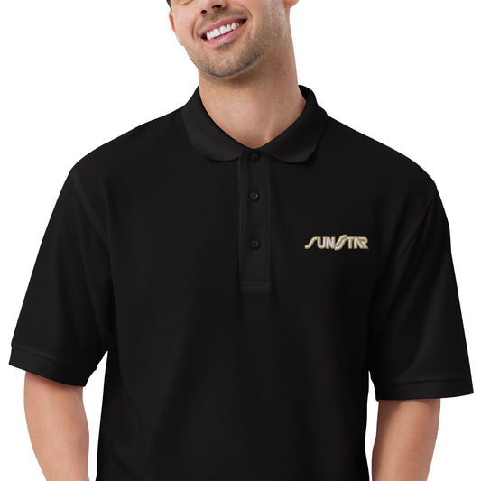 Sunstar Men's Polo Black - Kirik Motorsports