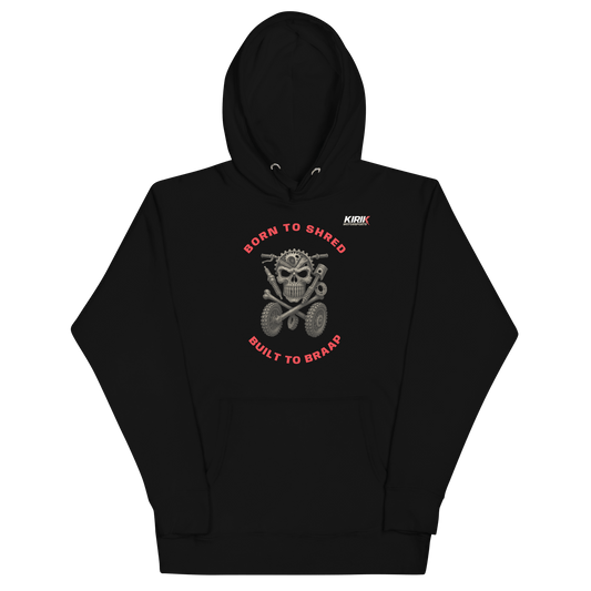 Unisex Adult Braap Hoodie Black - Kirik Motorsports