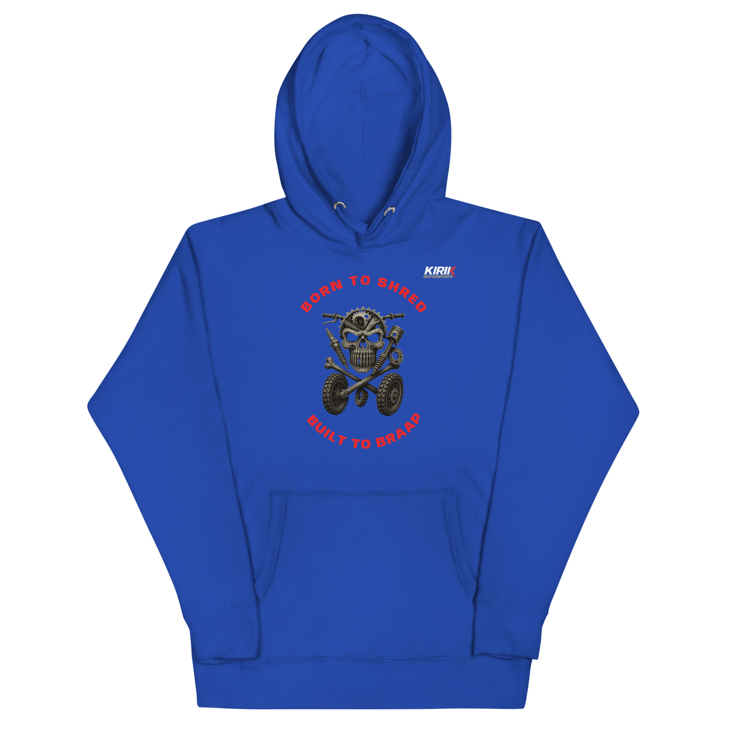 Unisex Adult Braap Hoodie Team Royal - Kirik Motorsports