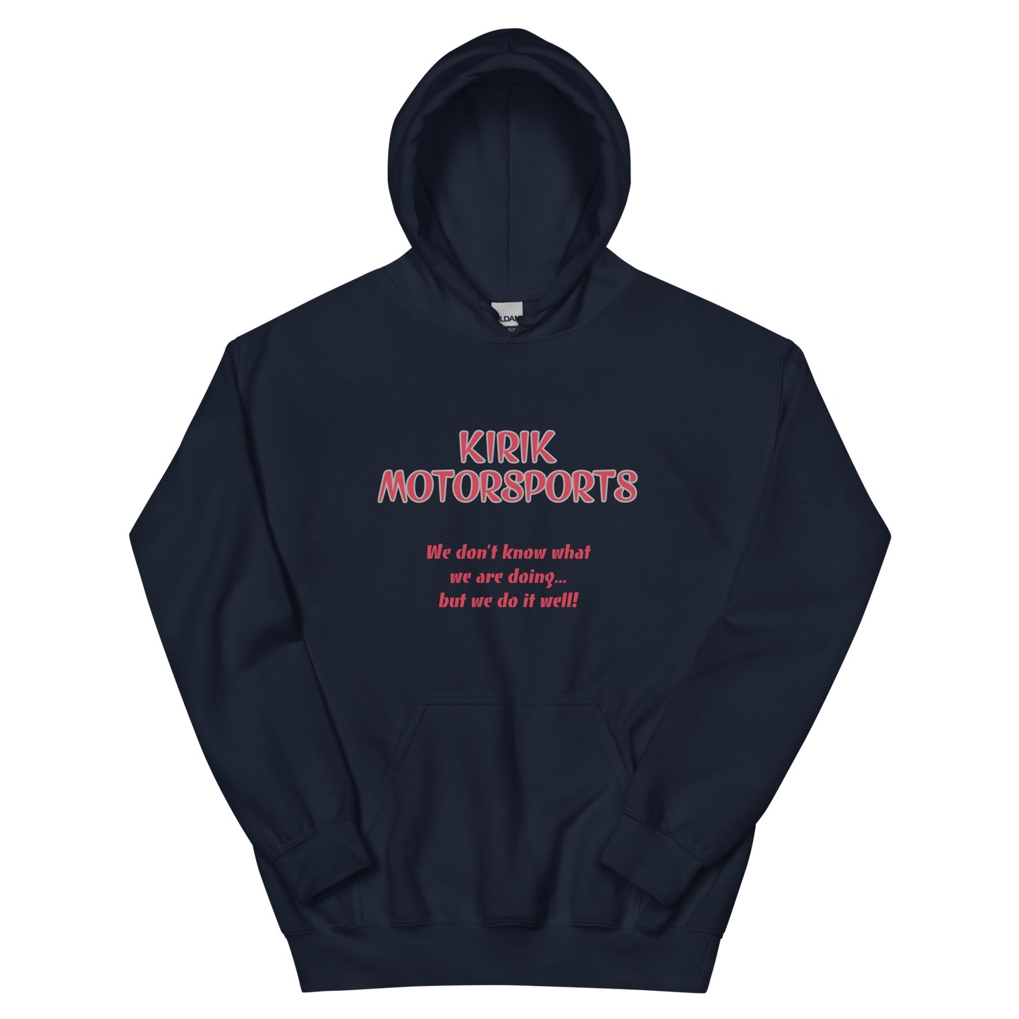 Unisex Adult KMS Hoodie Navy - Kirik Motorsports