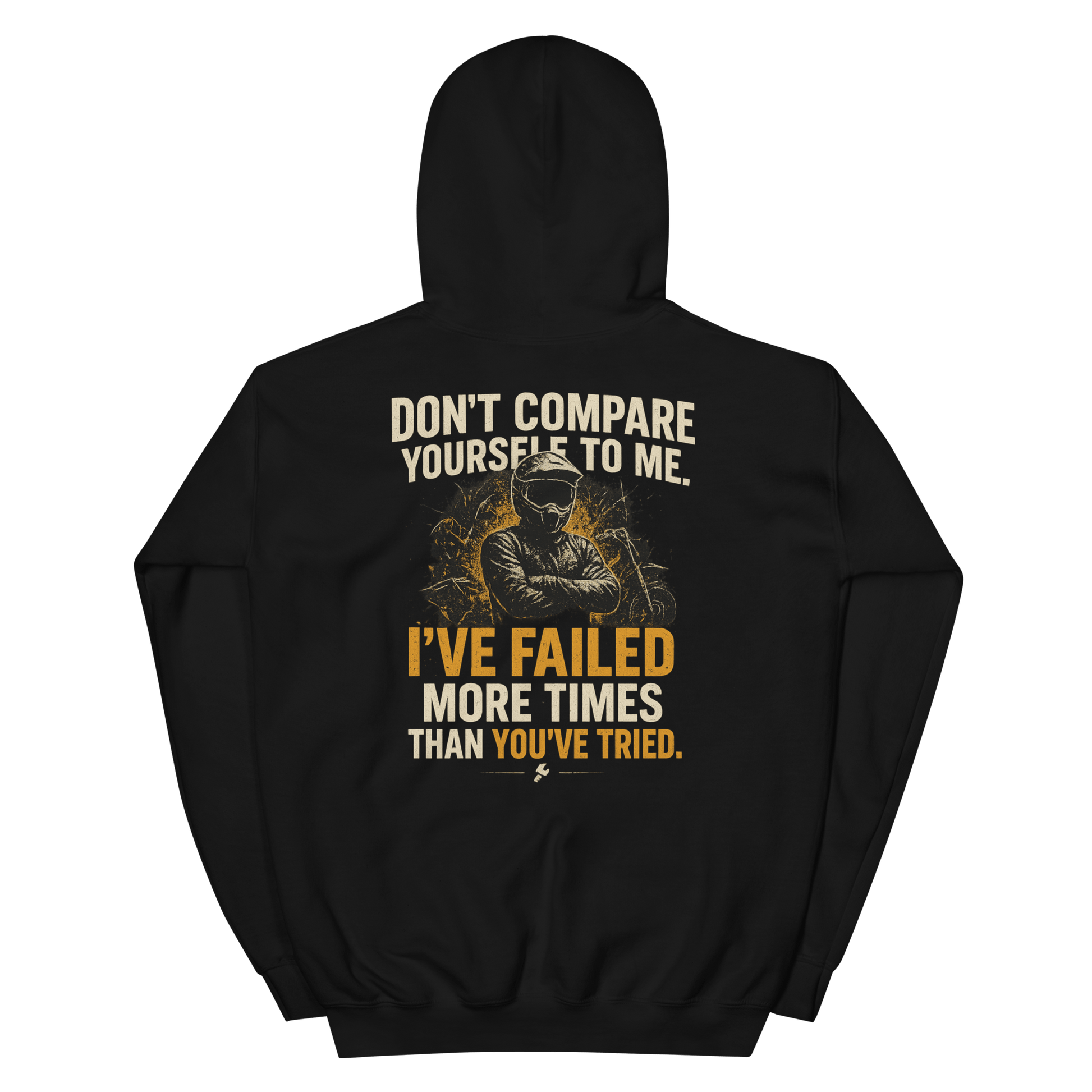 Unisex Compare Hoodie Black - Kirik Motorsports