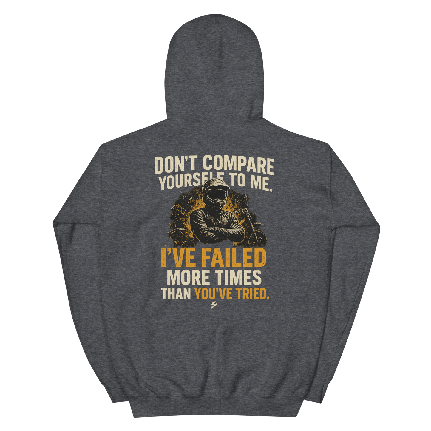Unisex Compare Hoodie Dark Heather - Kirik Motorsports