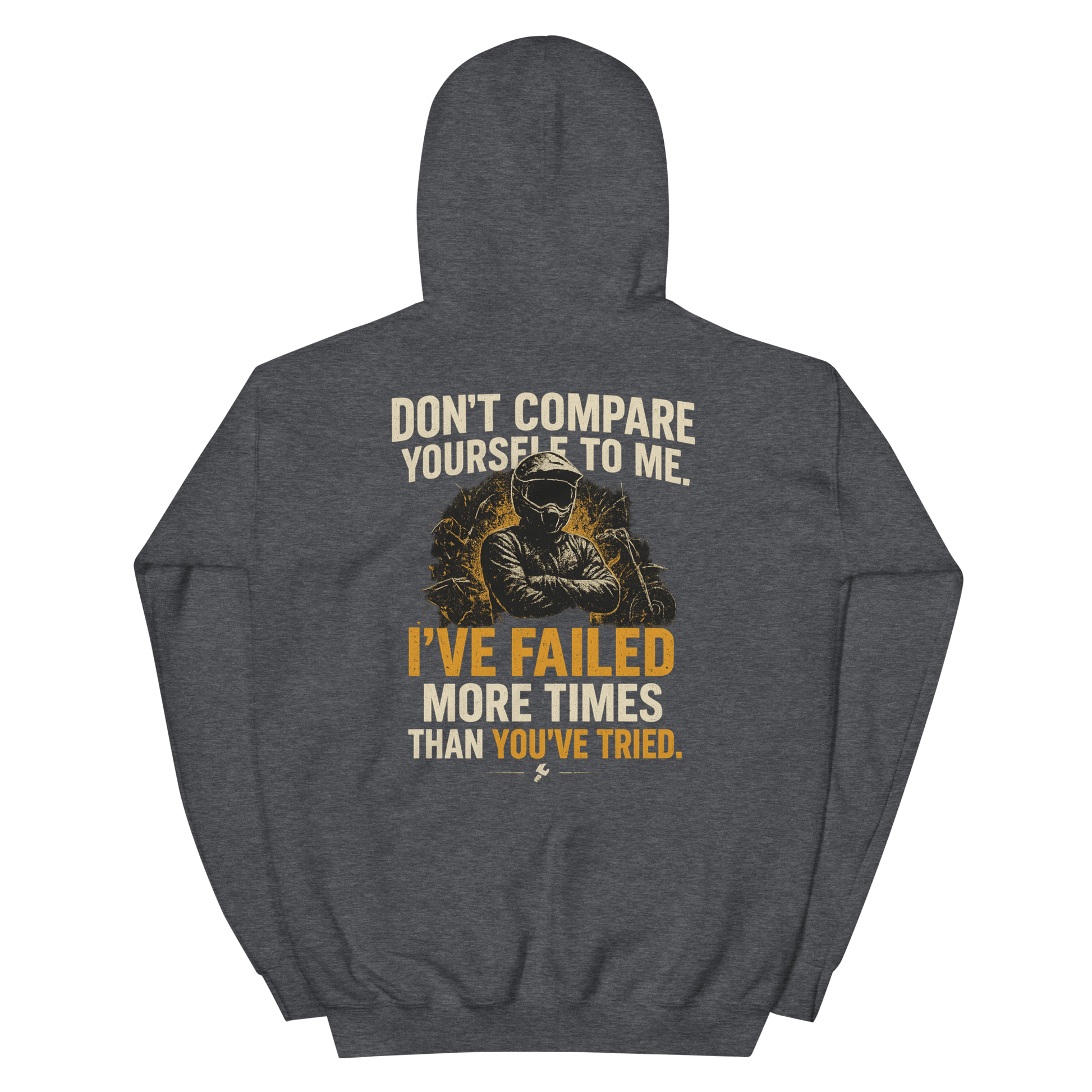 Unisex Compare Hoodie Dark Heather - Kirik Motorsports