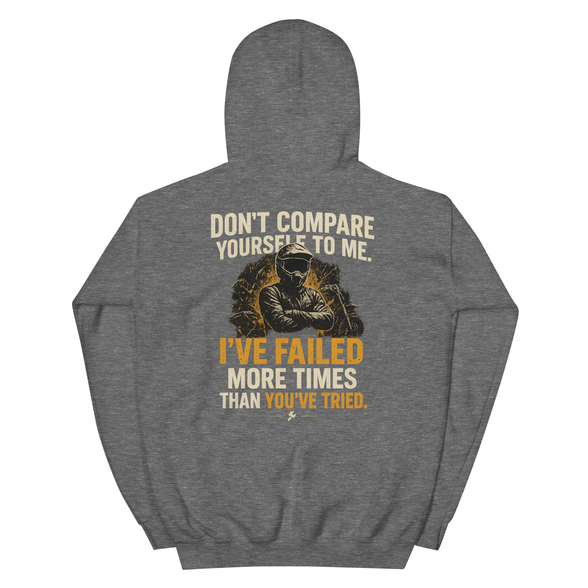 Unisex Compare Hoodie Graphite Heather - Kirik Motorsports