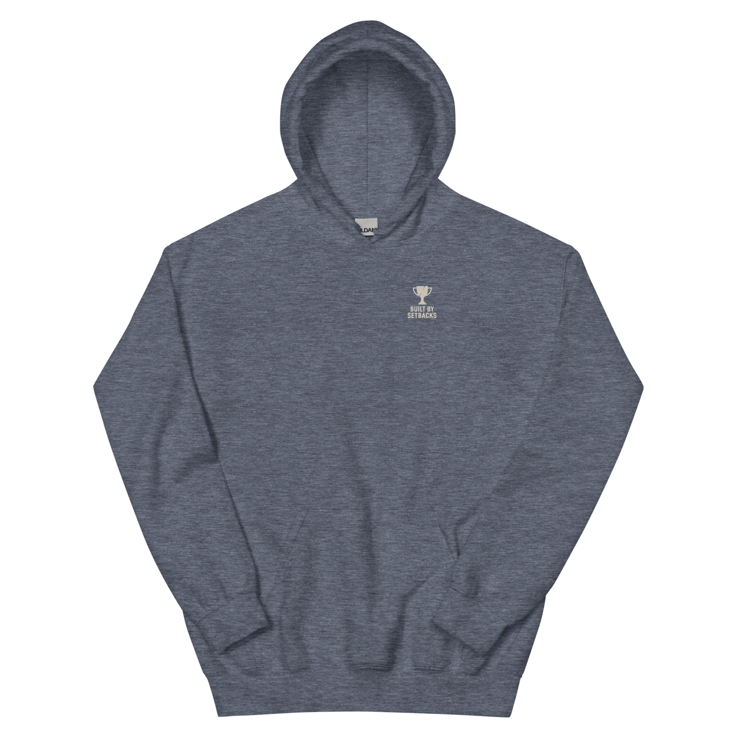 Unisex Compare Hoodie Heather Sport Dark Navy - Kirik Motorsports