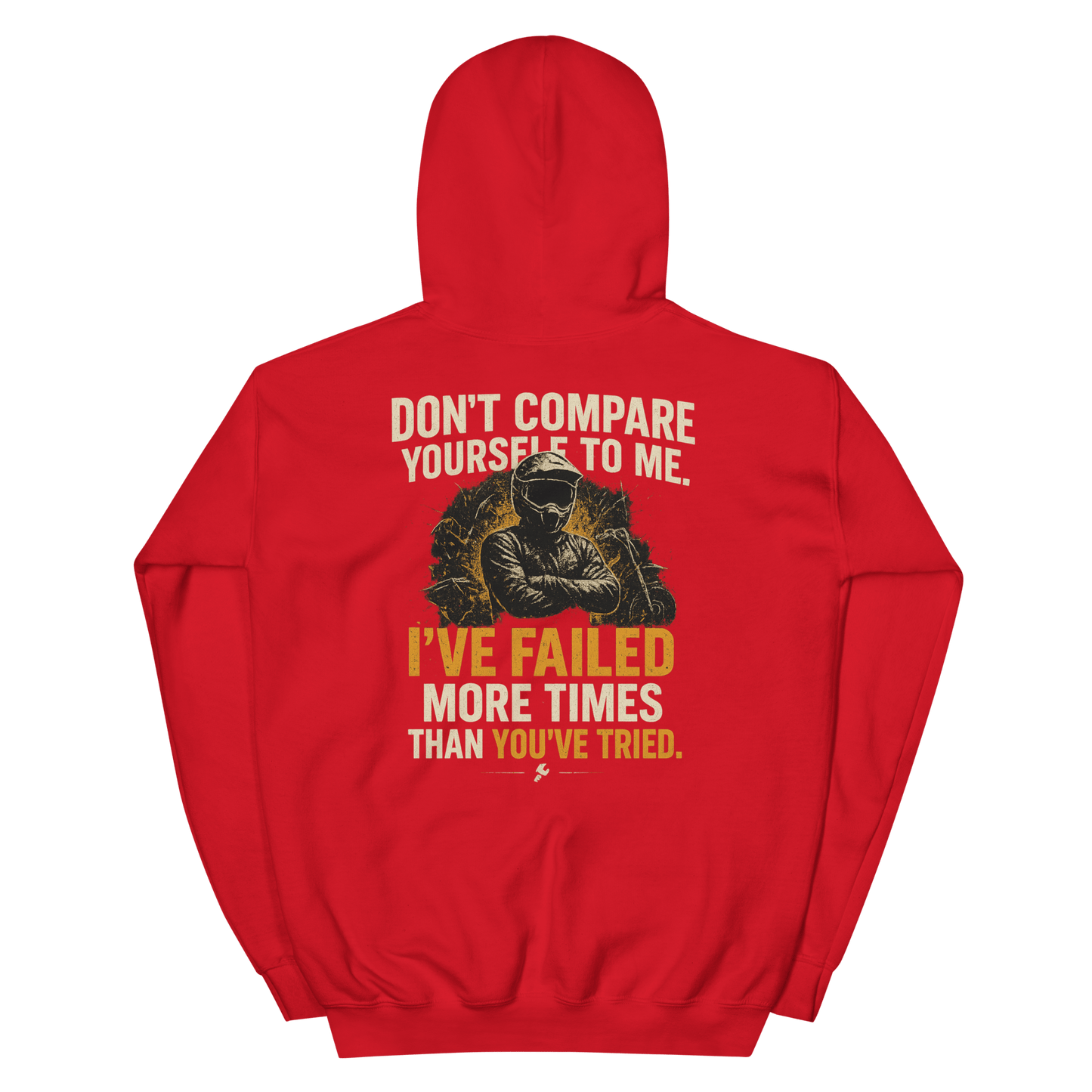 Unisex Compare Hoodie Red - Kirik Motorsports