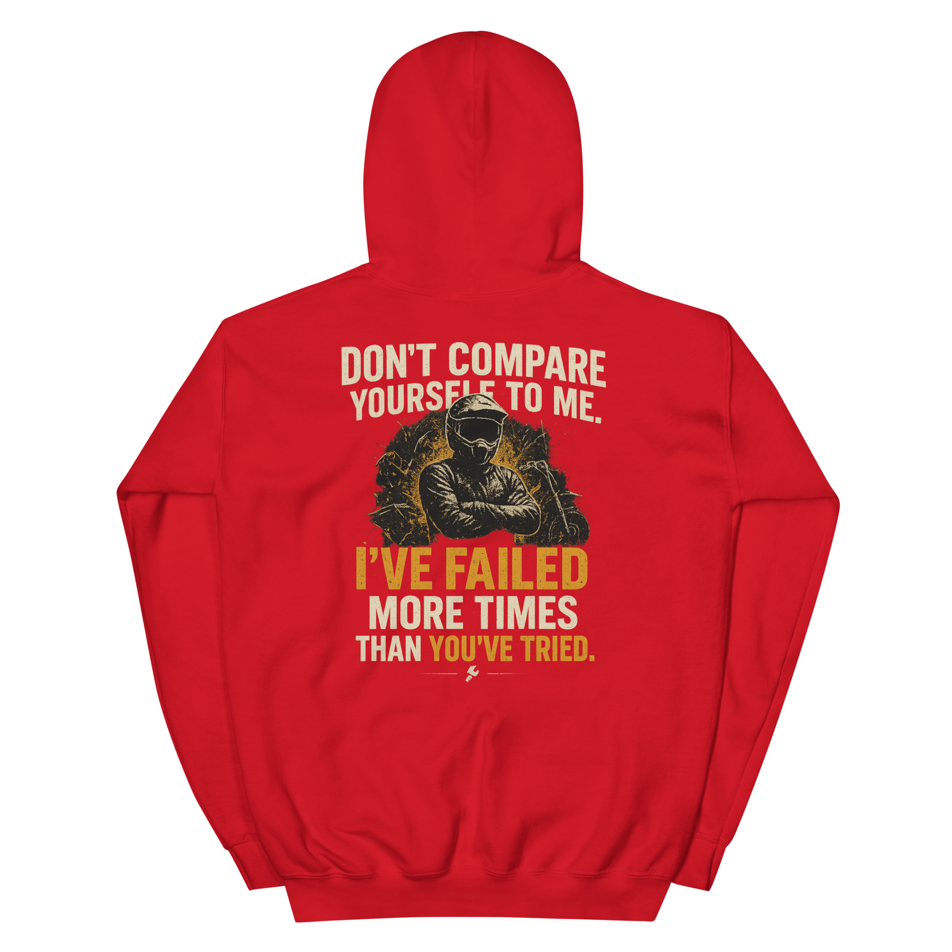 Unisex Compare Hoodie Red - Kirik Motorsports