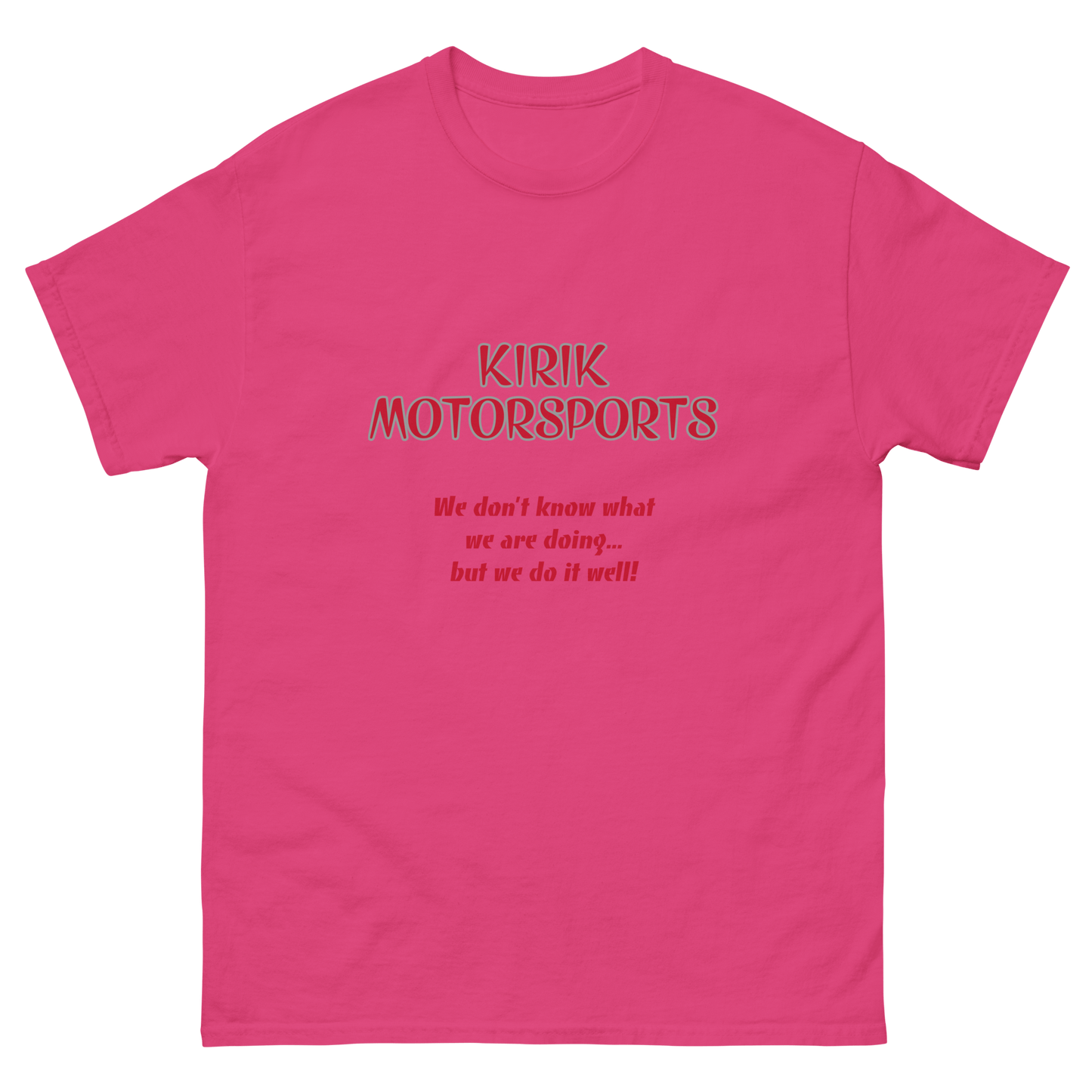 Unisex KMS tee Heliconia - Kirik Motorsports