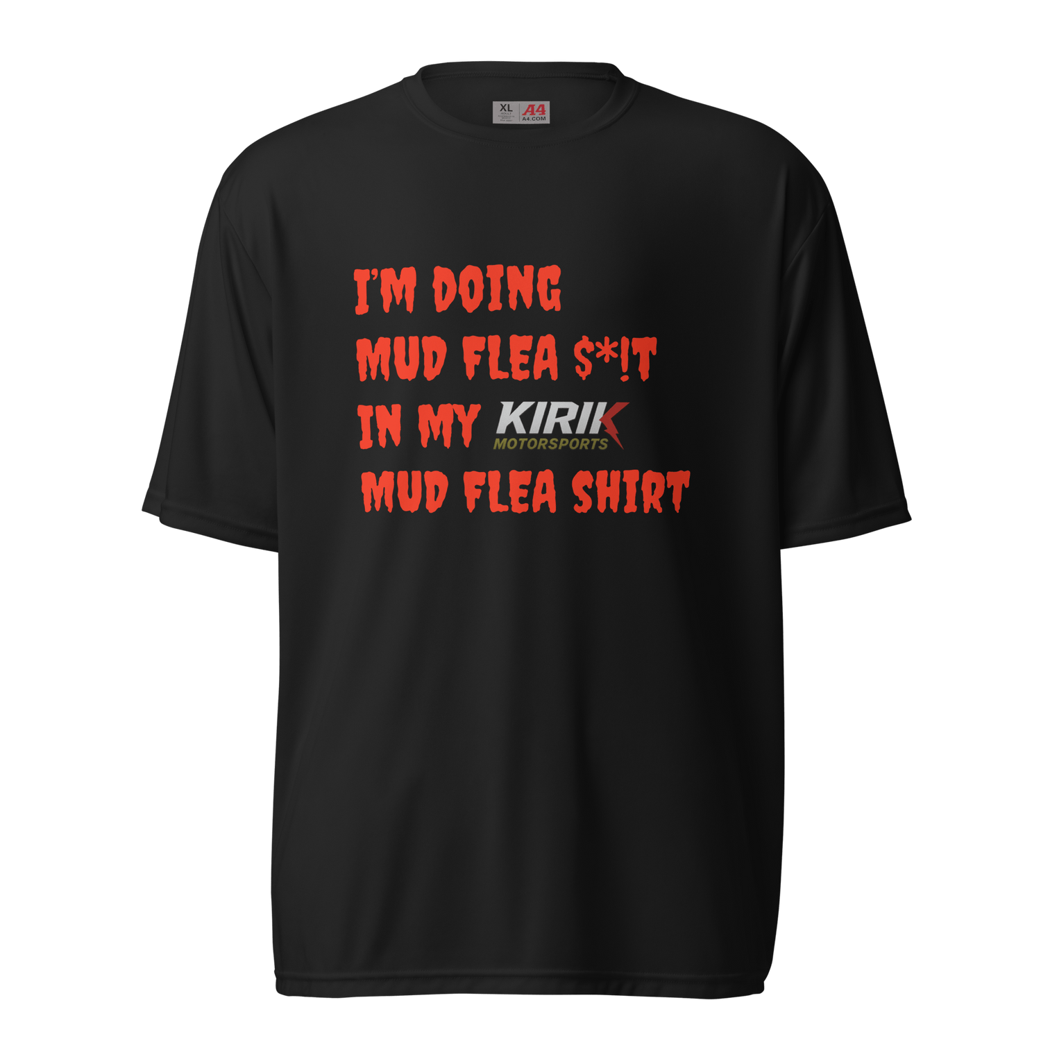 Unisex MUDFLEA t-shirt Black - Kirik Motorsports