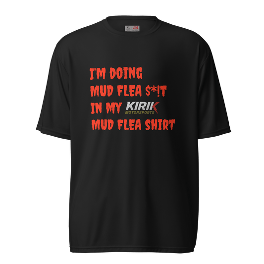 Unisex MUDFLEA t-shirt Black - Kirik Motorsports