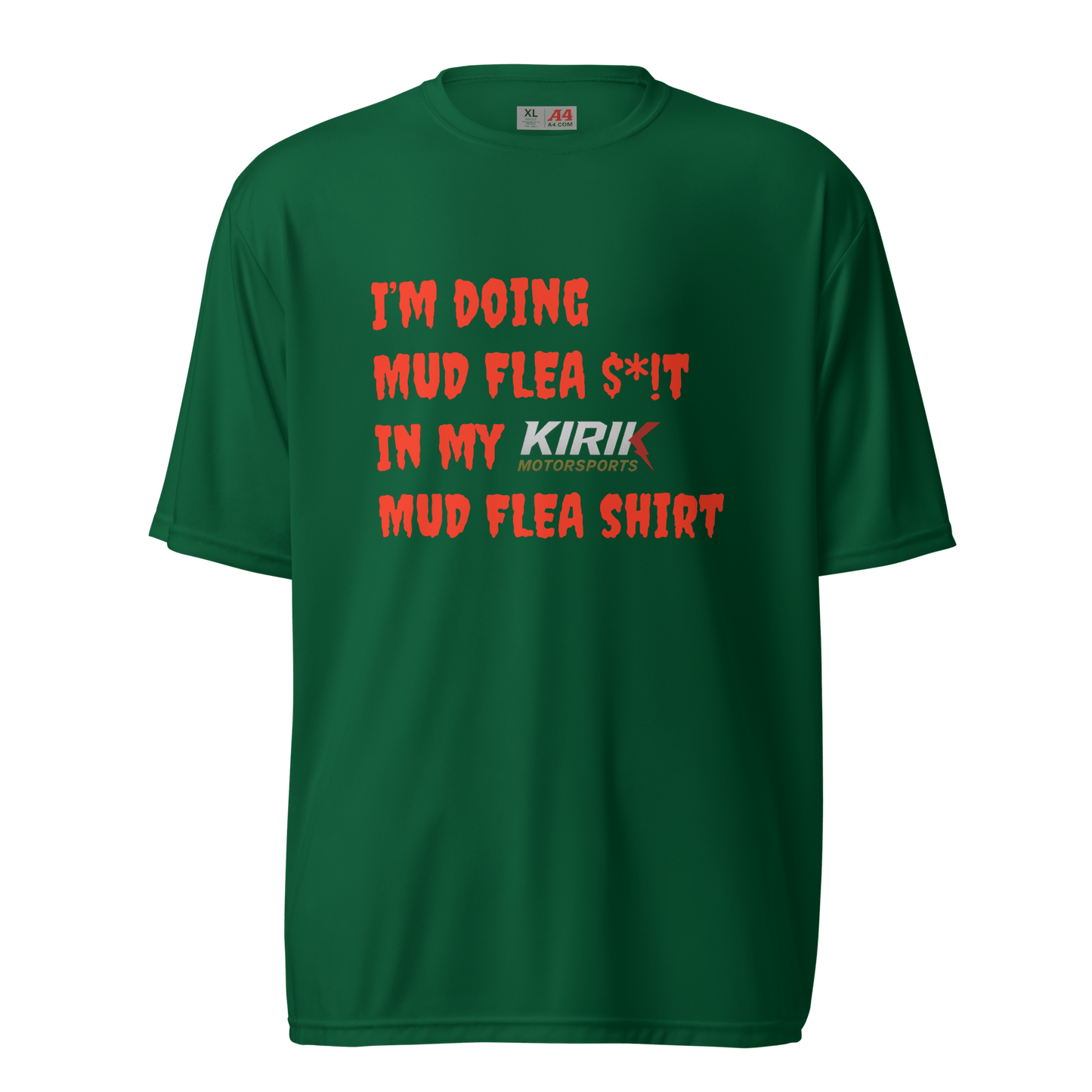 Unisex MUDFLEA t-shirt Forest Green - Kirik Motorsports