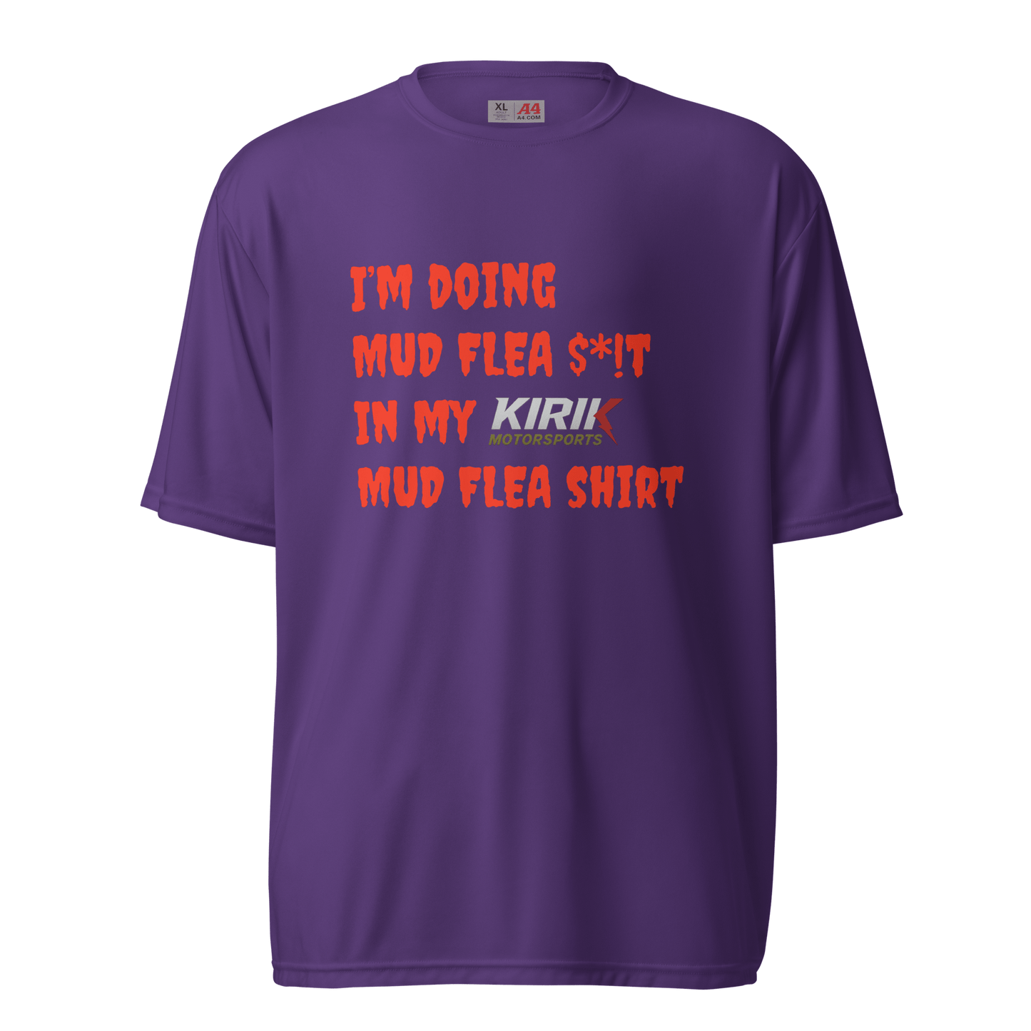 Unisex MUDFLEA t-shirt Purple - Kirik Motorsports
