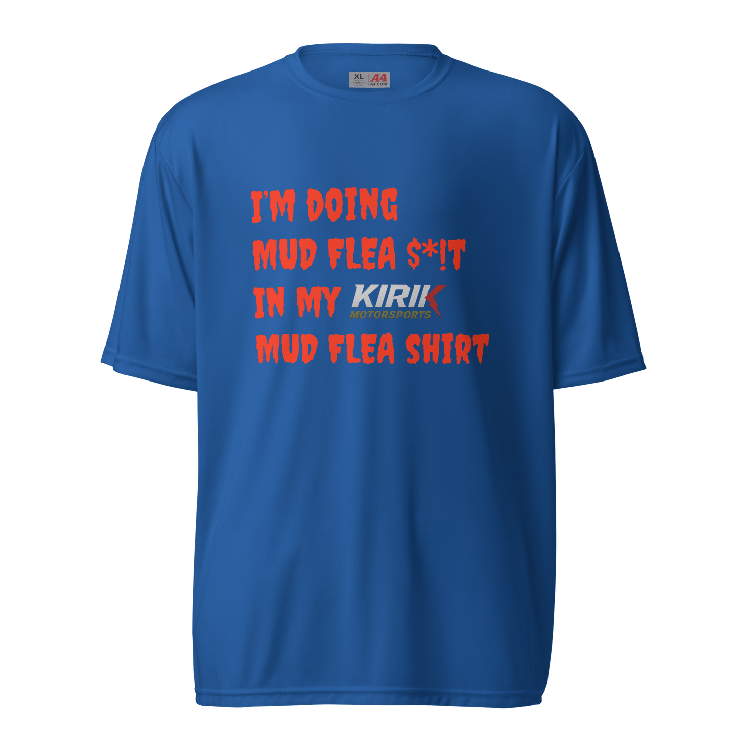 Unisex MUDFLEA t-shirt Royal - Kirik Motorsports