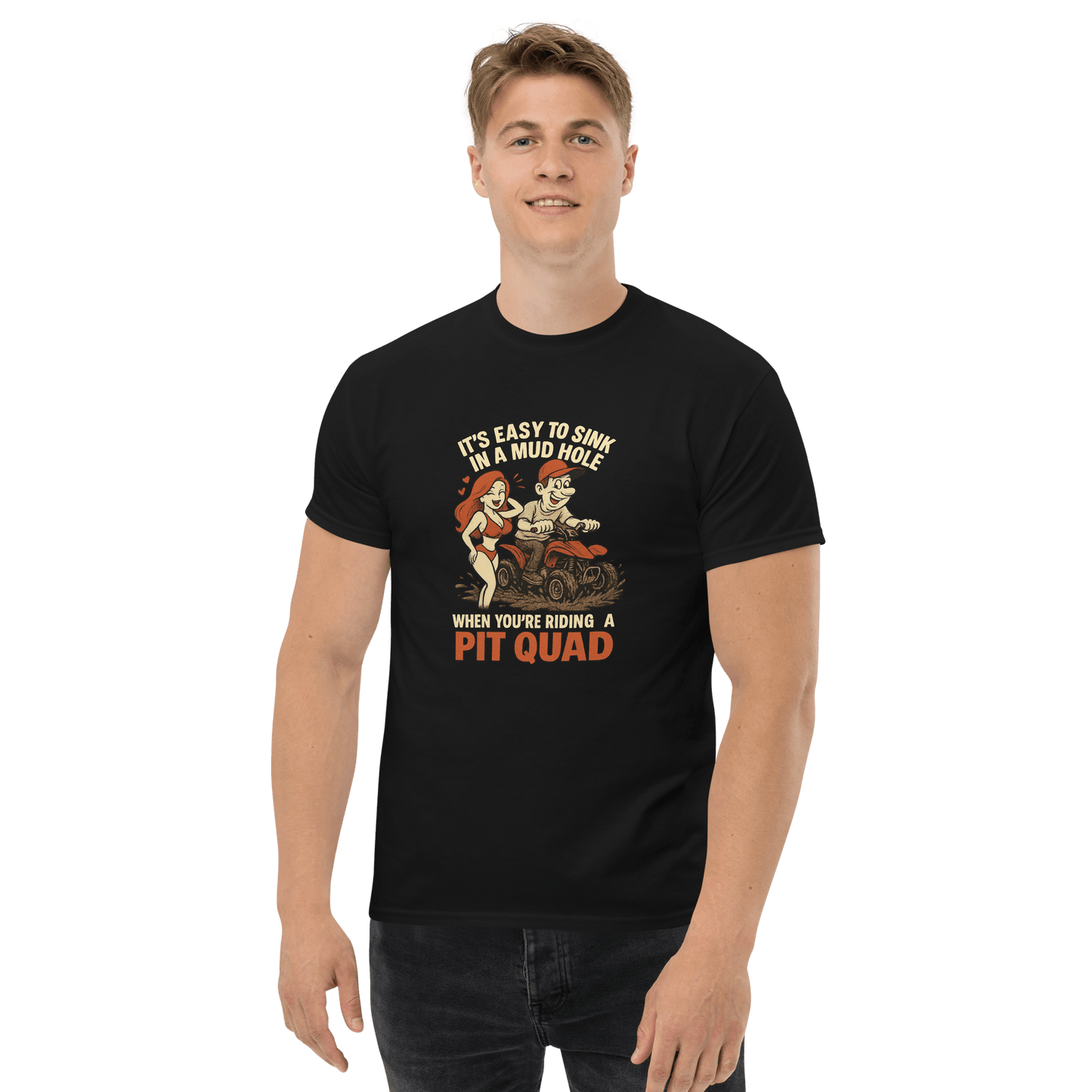 Unisex Mudhole Tee Black - Kirik Motorsports