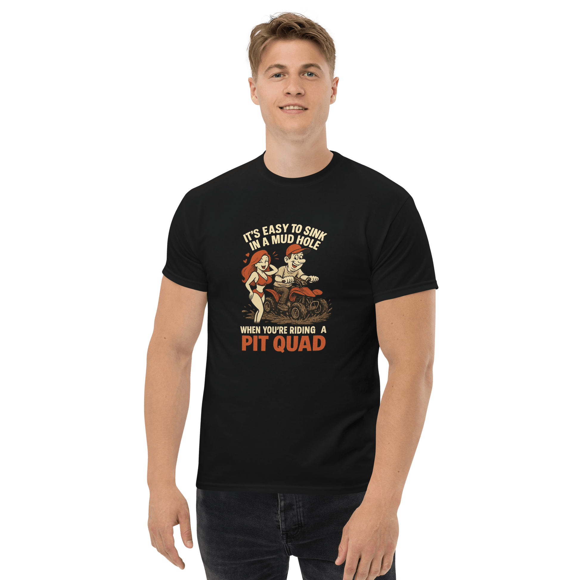 Unisex Mudhole Tee Black - Kirik Motorsports