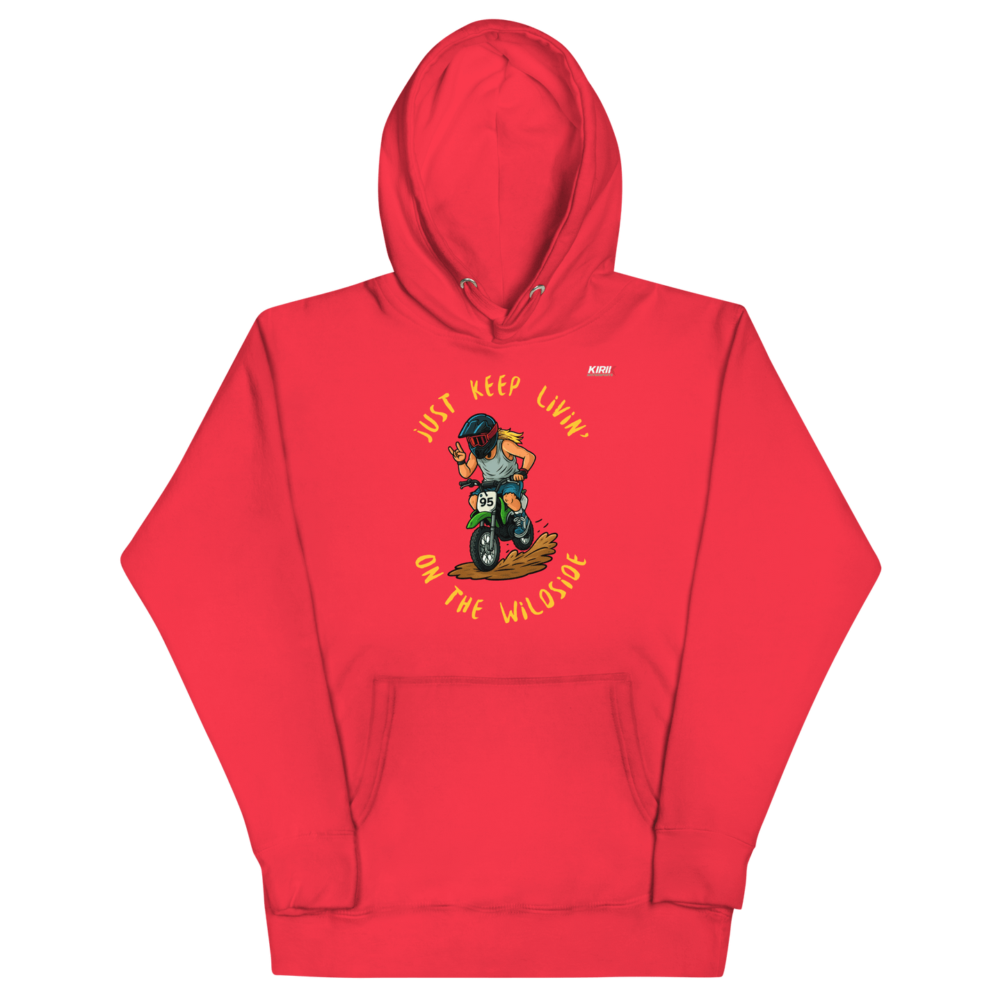 Unisex Wildside Hoodie Team Red - Kirik Motorsports
