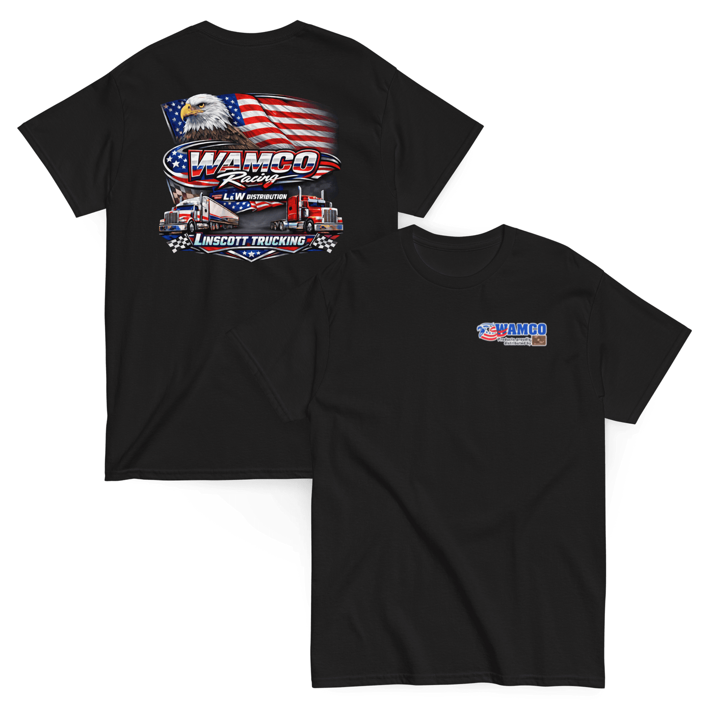 Wamco Racing Tee Black - Kirik Motorsports