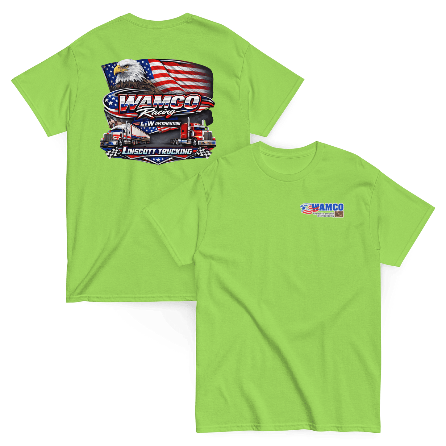 Wamco Racing Tee Lime - Kirik Motorsports