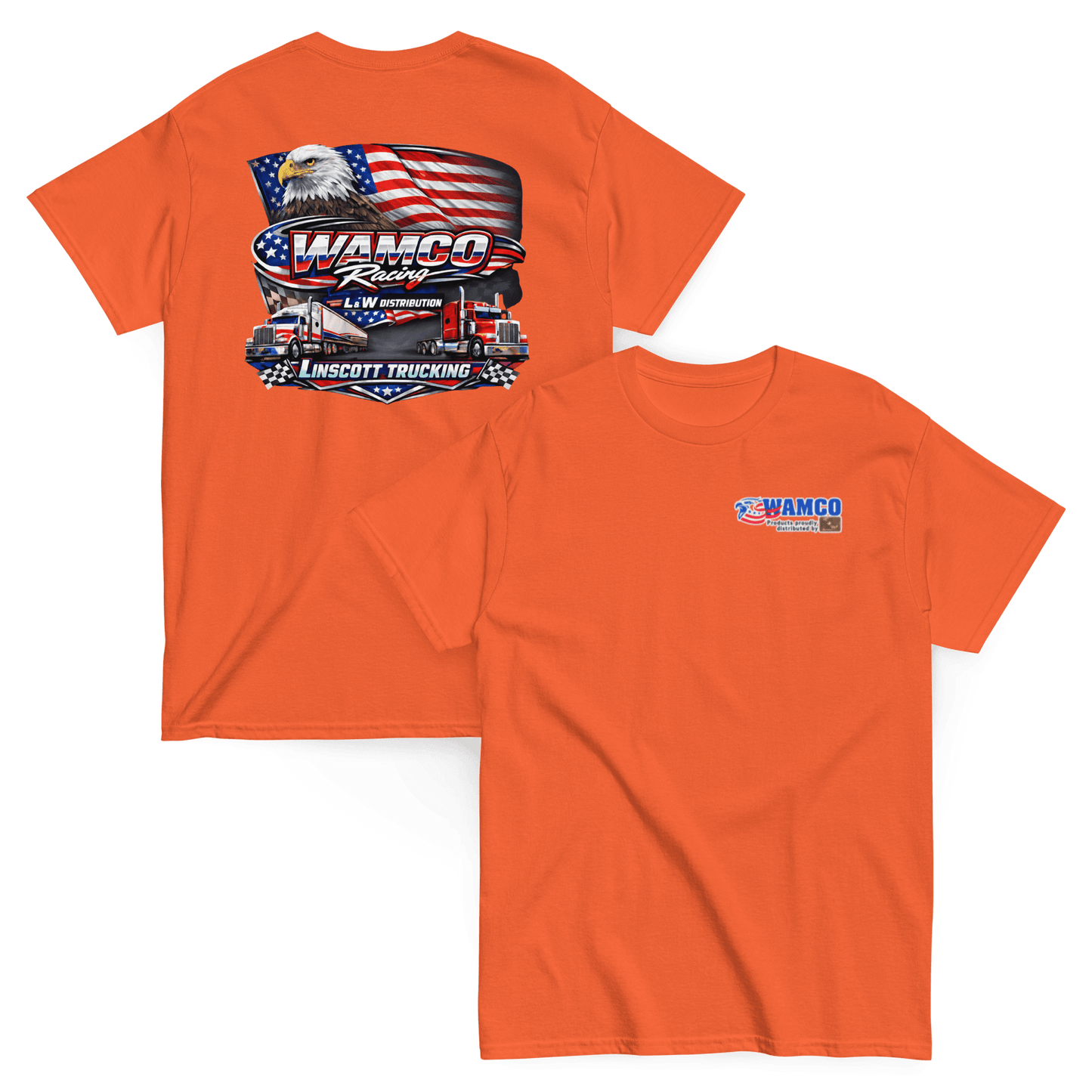 Wamco Racing Tee Orange - Kirik Motorsports