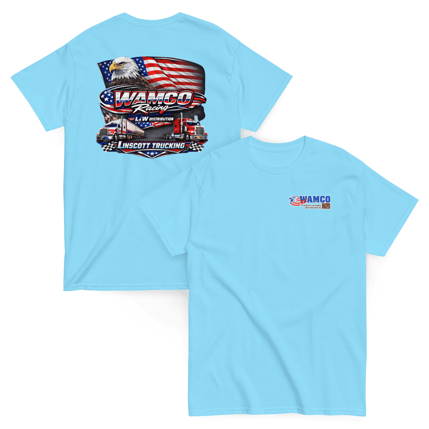 Wamco Racing Tee Sky - Kirik Motorsports