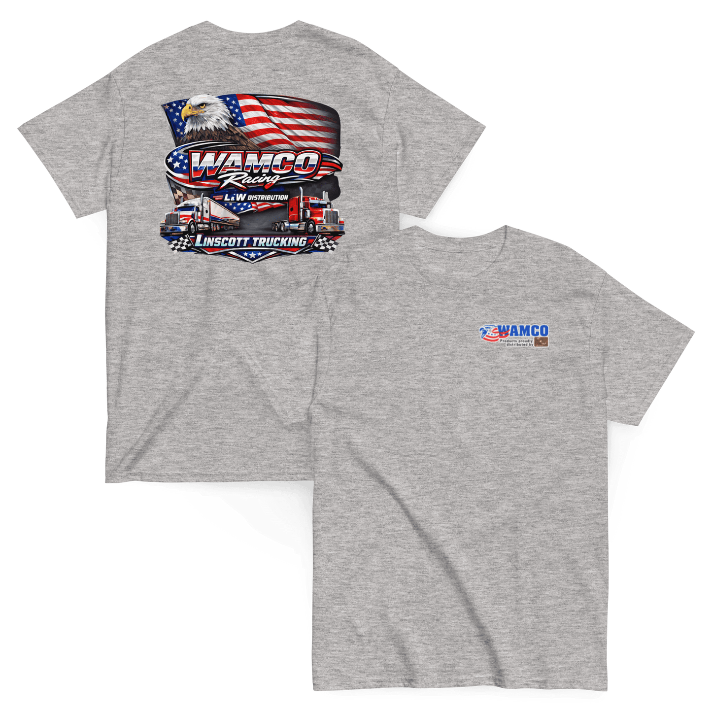 Wamco Racing Tee Sport Grey - Kirik Motorsports