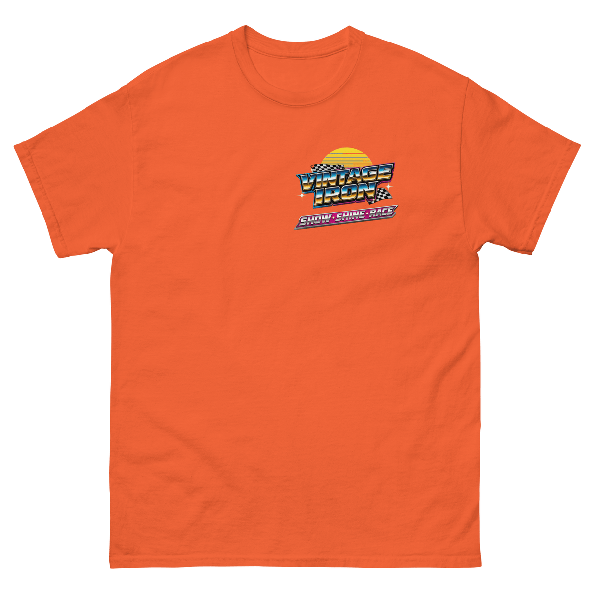 Wamco Retro Show 2026 Orange - Kirik Motorsports