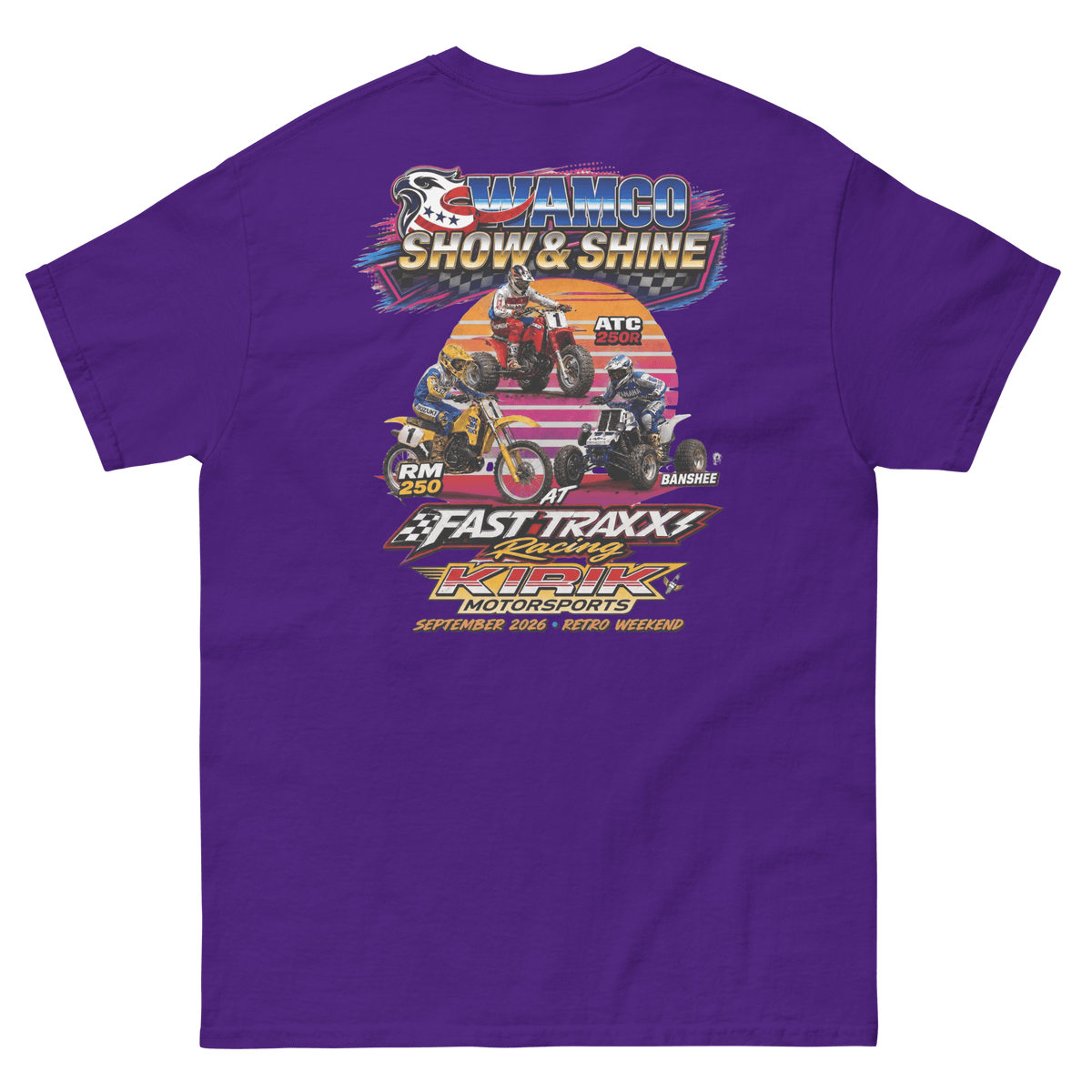 Wamco Retro Show 2026 Purple - Kirik Motorsports