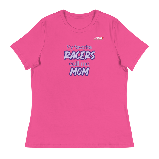 Women's Favorite Racers T-Shirt Berry - Kirik Motorsports