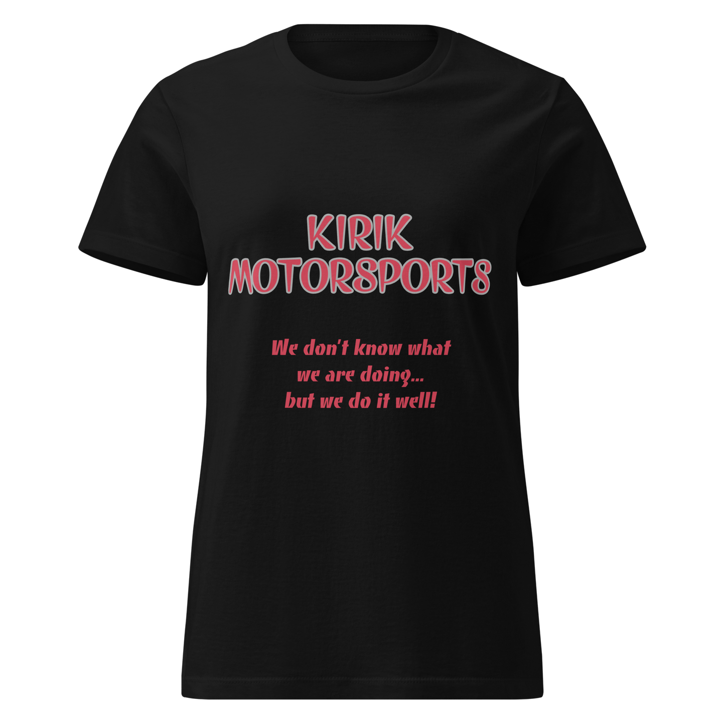 Women’s KMS t-shirt Black - Kirik Motorsports