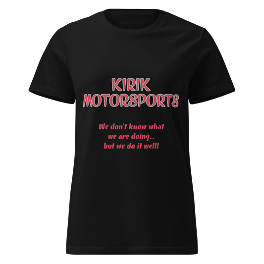 Women’s KMS t-shirt Black - Kirik Motorsports