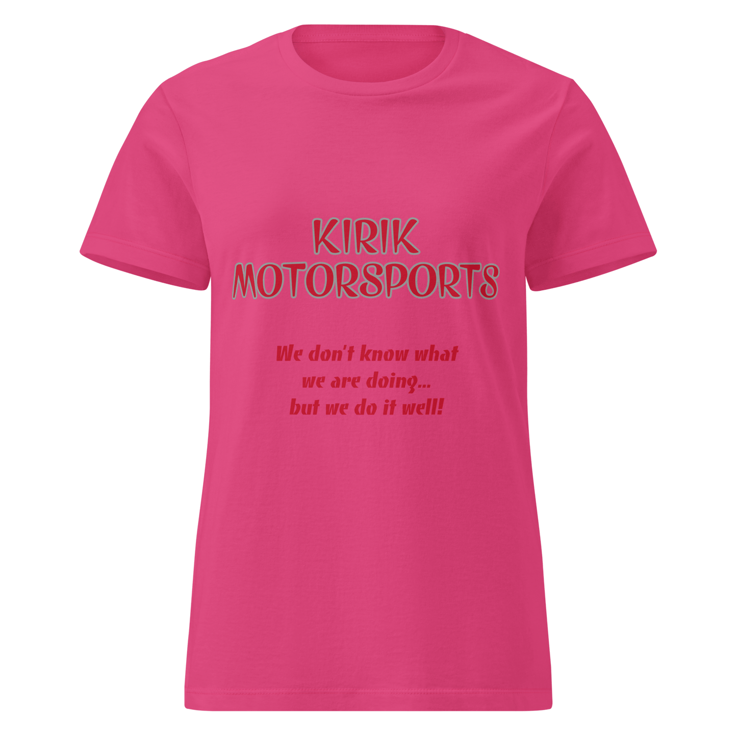 Women’s KMS t-shirt Heliconia - Kirik Motorsports