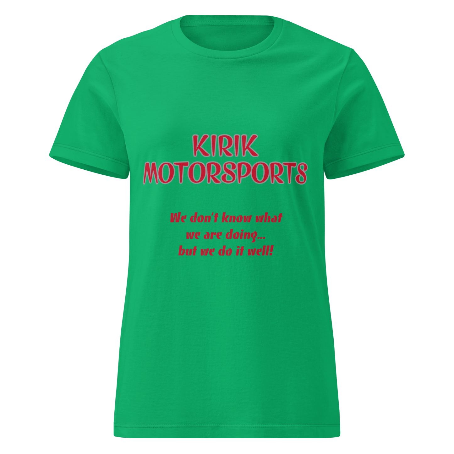 Women’s KMS t-shirt Irish Green - Kirik Motorsports