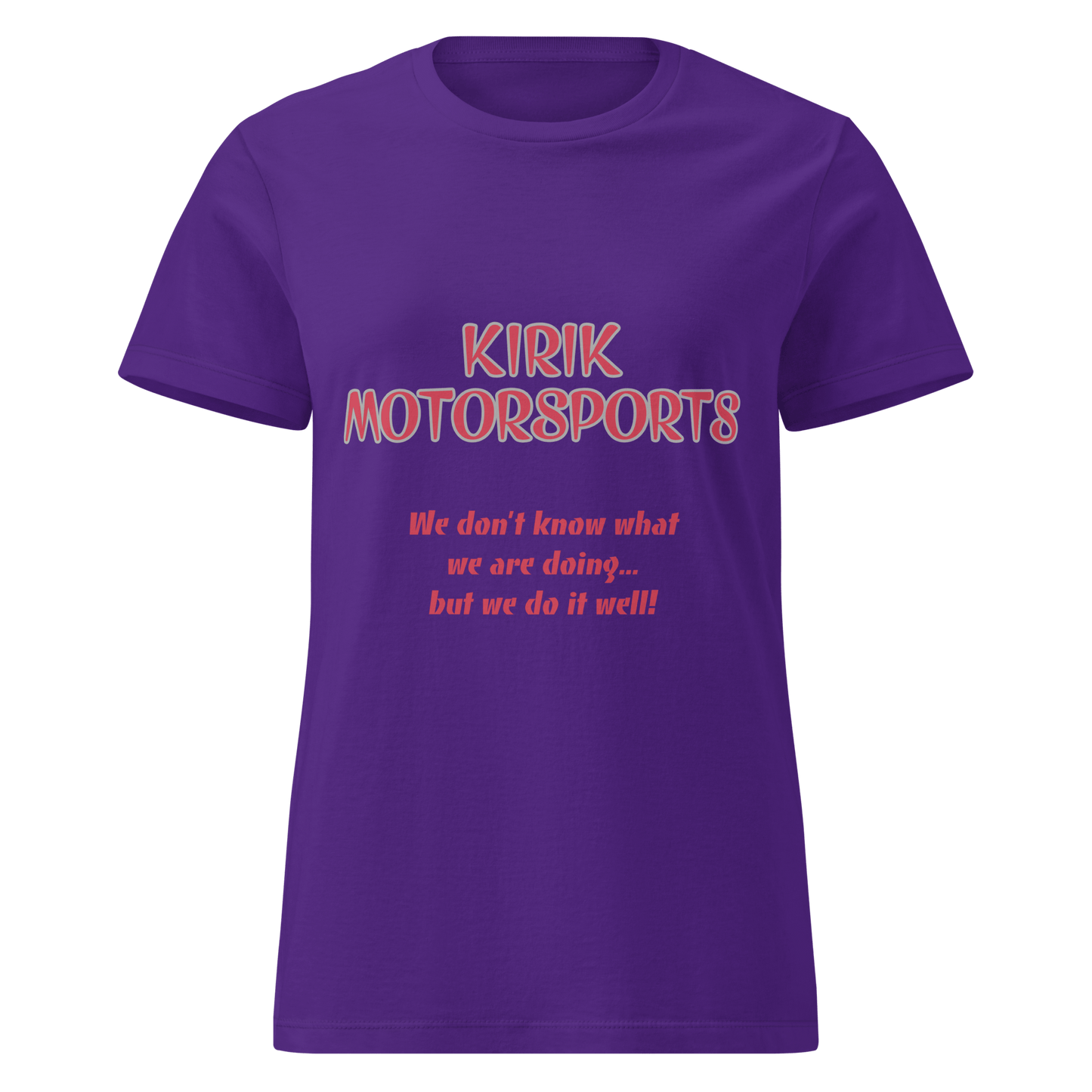 Women’s KMS t-shirt Purple - Kirik Motorsports