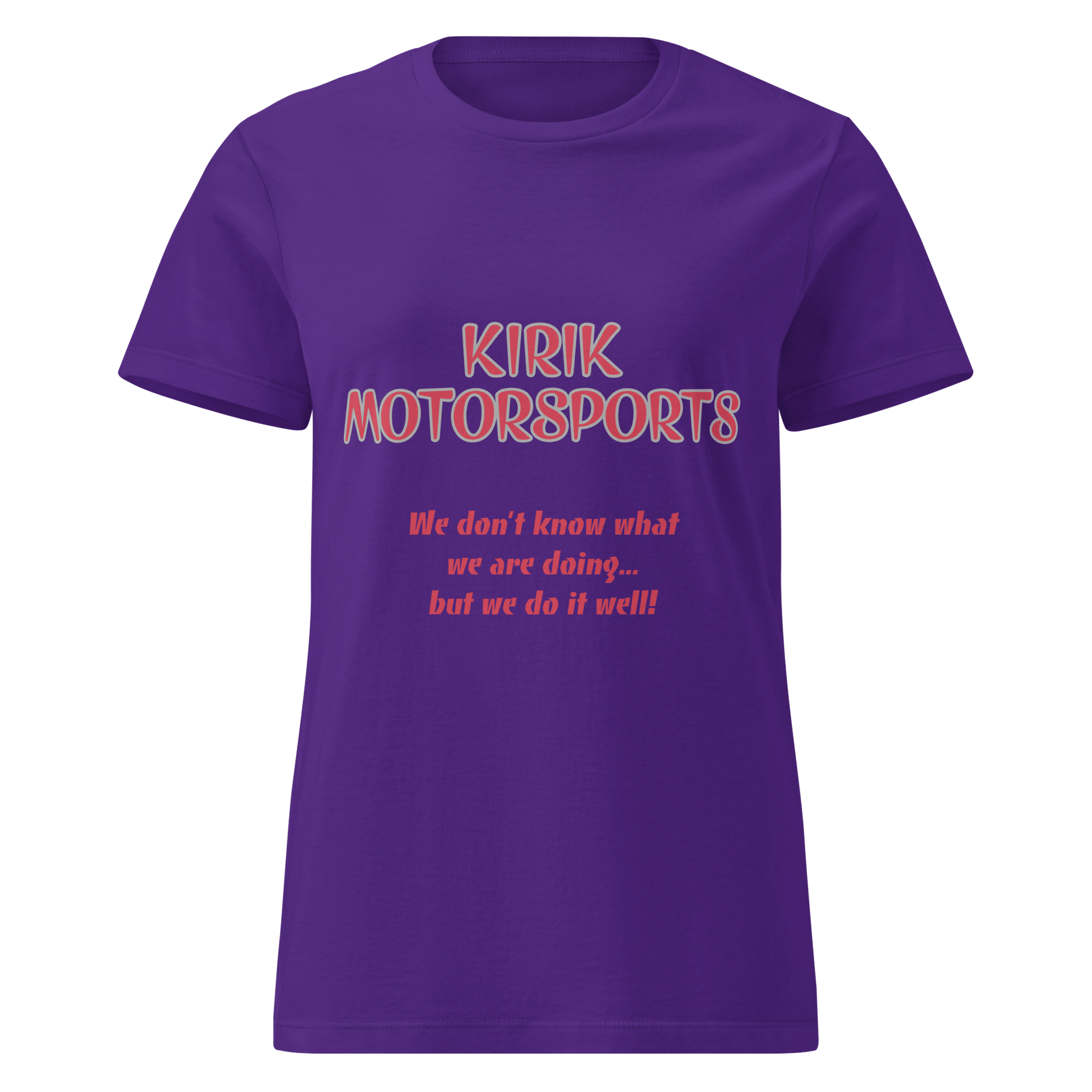 Women’s KMS t-shirt Purple - Kirik Motorsports
