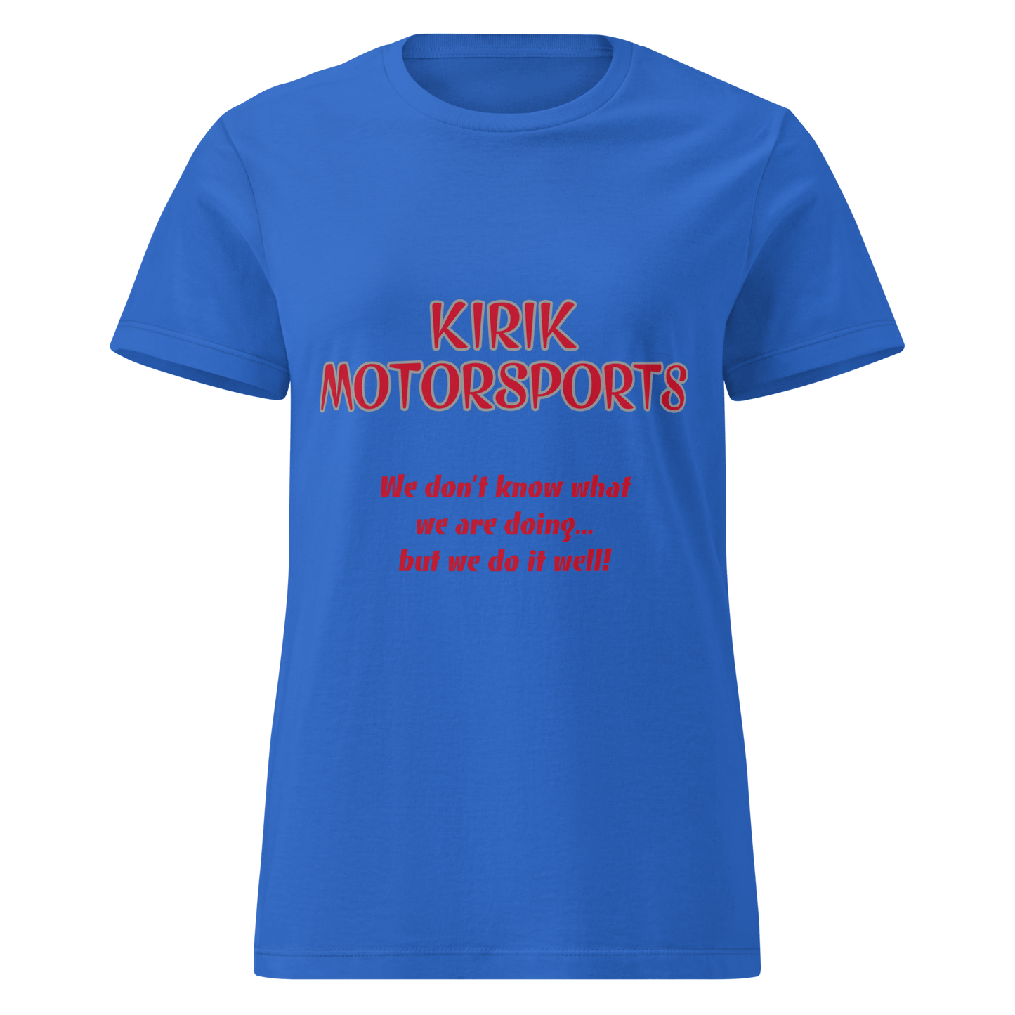 Women’s KMS t-shirt Royal - Kirik Motorsports