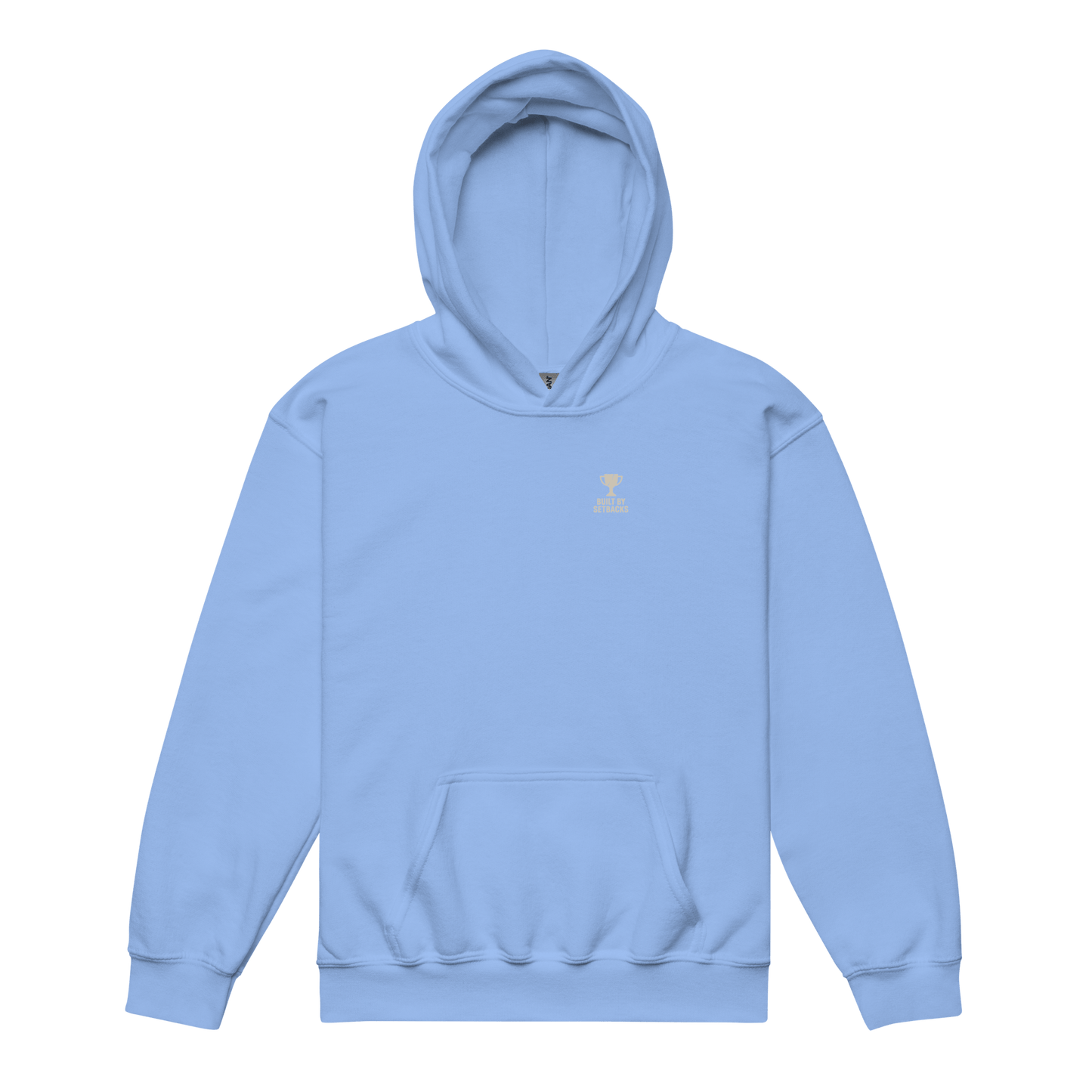 Youth Compare Hoodie Carolina Blue - Kirik Motorsports
