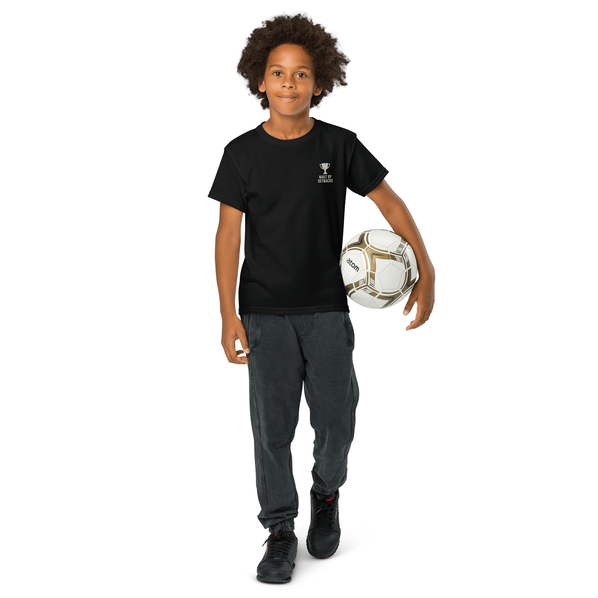 Youth Compare Tee Black - Kirik Motorsports