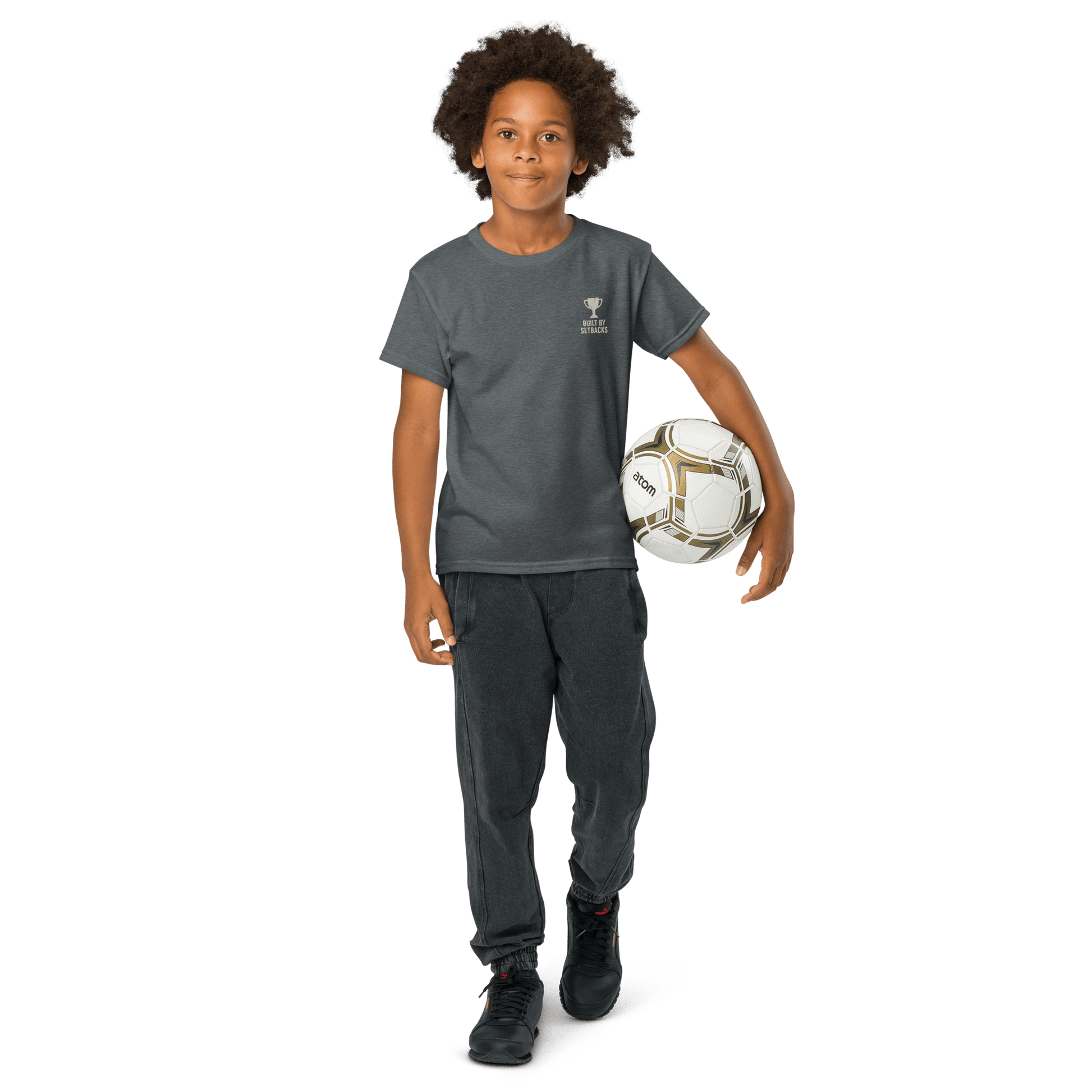 Youth Compare Tee Dark Heather - Kirik Motorsports