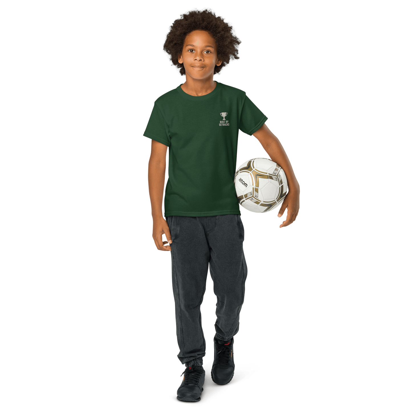 Youth Compare Tee Forest Green - Kirik Motorsports