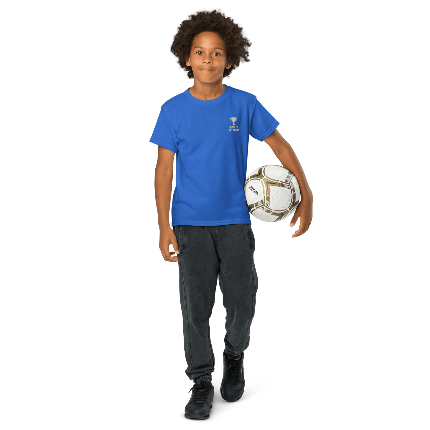 Youth Compare Tee Royal - Kirik Motorsports