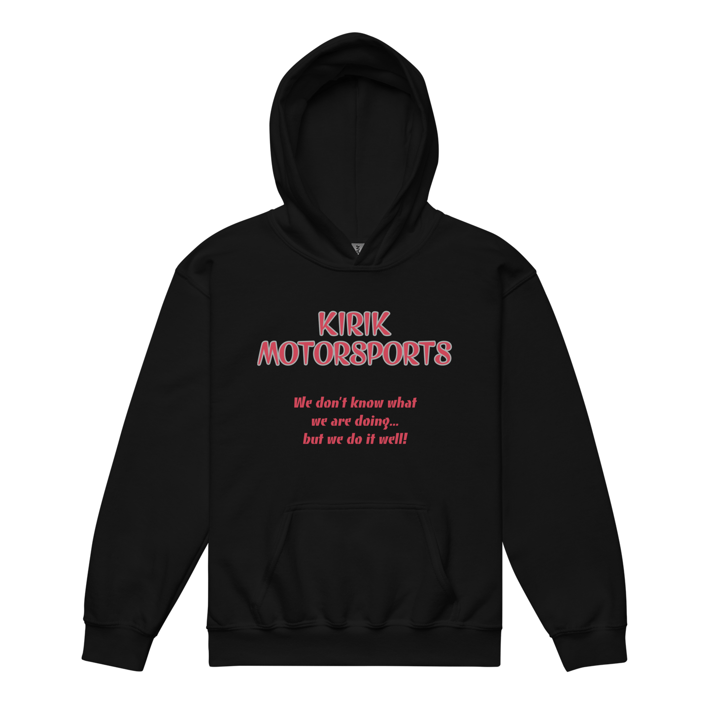 Youth KMS hoodie Black - Kirik Motorsports