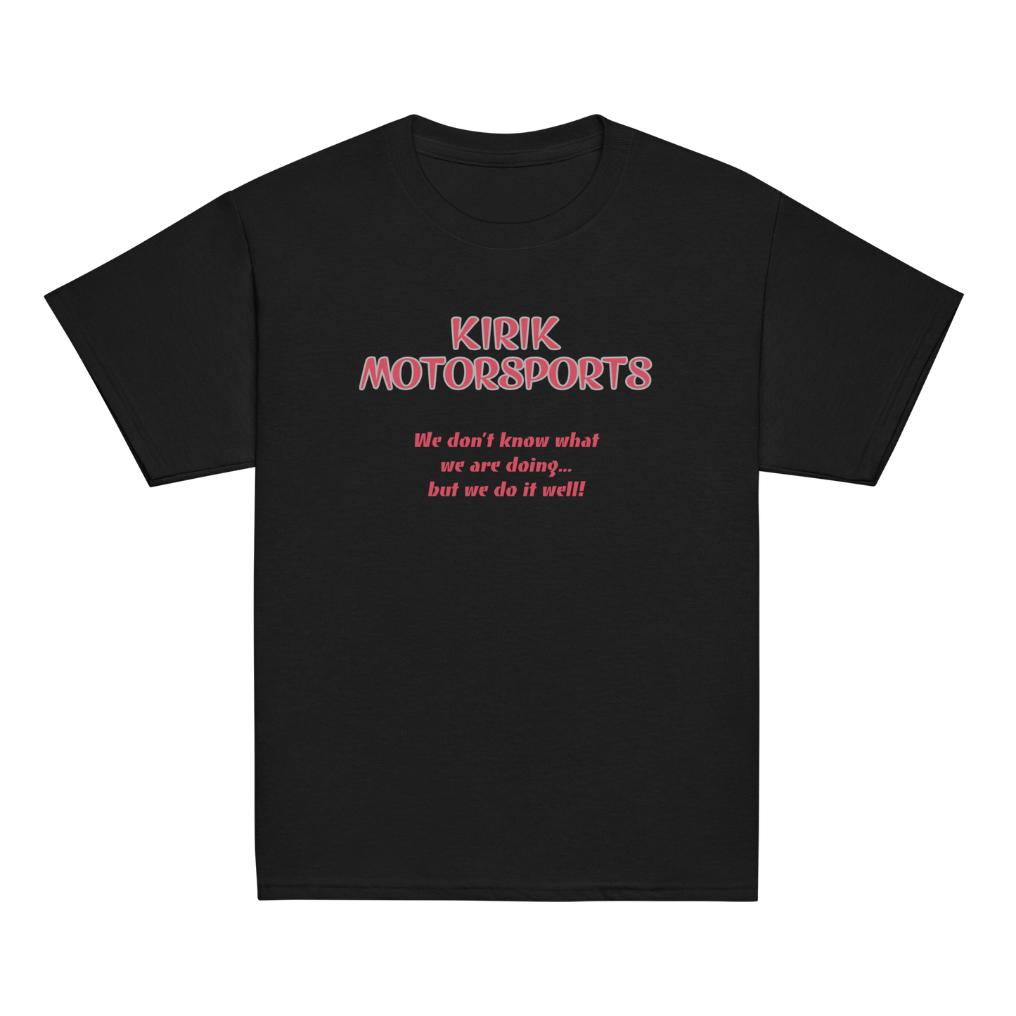 Youth KMS tee Black - Kirik Motorsports